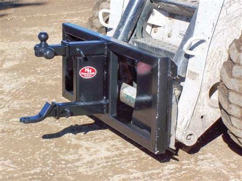 trailer for skid steer|skid steer trailer hitch attachment.